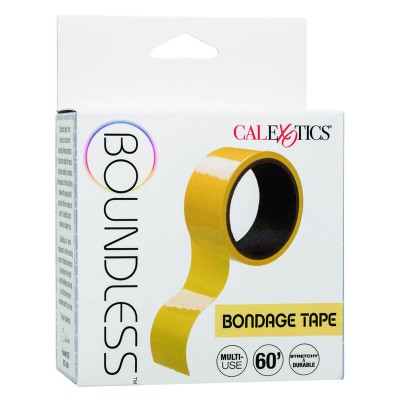 CALIFORNIA EXOTICS - BOUNDLESS FITA BONDAGE AMARELO - D-238404 - Dona Pimenta