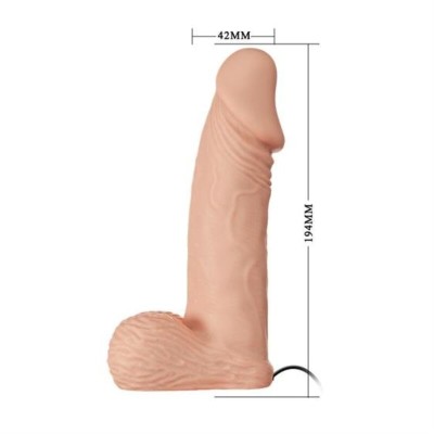 ARNÊS BAILE ULTRA PASSIONATE 19,4 CM - CARNE - D-233017 - Dona Pimenta