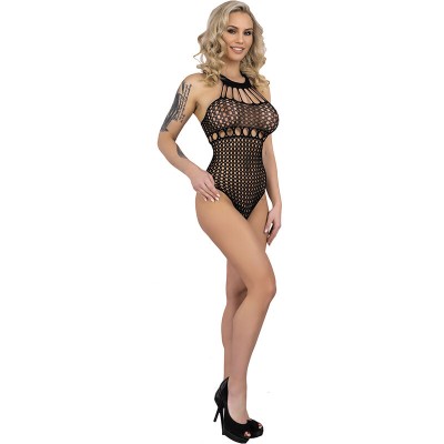 LIVCO CORSETTI FASHION - BODY ORVINA PRETO TAMANHO ÚNICO - D-239190 - Dona Pimenta