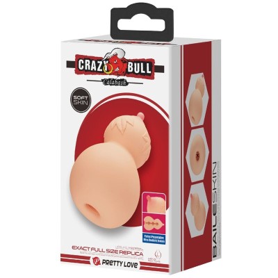 CRAZY BULL - MASTUBADOR EM FORMA DE PEITO DE CABAA - D-238744 - Dona Pimenta