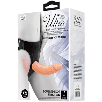 BAILE ULTRA APAIXONADO ARNÊS DILDOS CORREIA DUPLA NA - D-231160 - Dona Pimenta