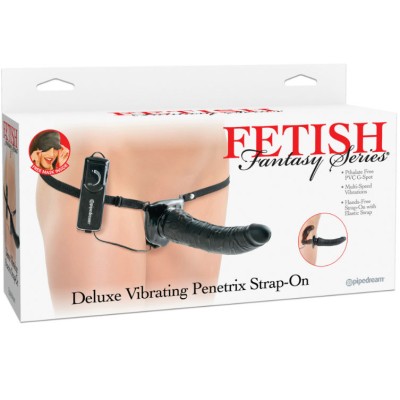 FETISH FANTASY SERIES DELUXE VIBRATING PENETRIS STRAP-ON - PD3958-23 - Dona Pimenta