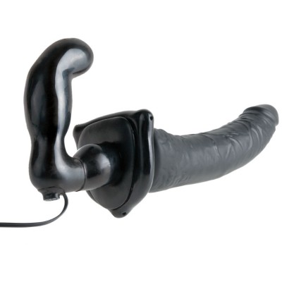 FETISH FANTASY SERIES DELUXE VIBRATING PENETRIS STRAP-ON - PD3958-23 - Dona Pimenta