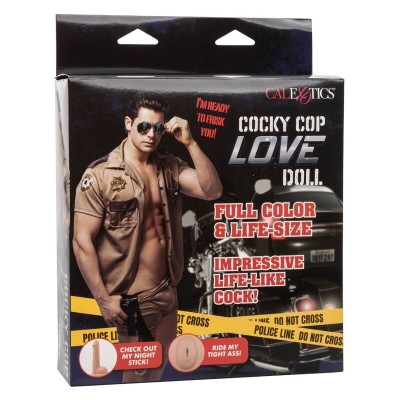 CALIFÓRNIA EXOTICS COCKY COP LOVE BONECA - D-233040 - Dona Pimenta