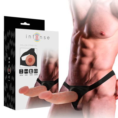 INTENSO - ARN S HOLLOW COM DILDO 18 X 3,5 CM - D-234361 - Dona Pimenta