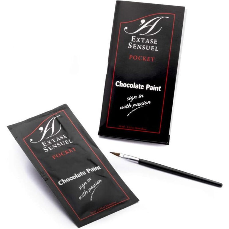 EXTASE SENSUAL - BODYPAINT CHOCOLATE 10 ML - D-194236 - Dona Pimenta