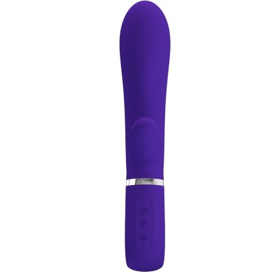 PRETTY LOVE - VIBRADOR MULTIFUNO G-SPOT THOMAS ROXO - D-238690 - Dona Pimenta