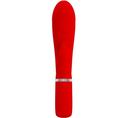 PRETTY LOVE - VIBRADOR PRESCOTT MULTIFUNO G-SPOT VERMELHO - D-238695 - Dona Pimenta