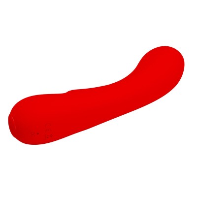 PRETTY LOVE - VIBRADOR RECARREGVEL PRESCOTT VERMELHO - D-238705 - Dona Pimenta