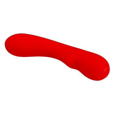 PRETTY LOVE - VIBRADOR RECARREGVEL PRESCOTT VERMELHO - D-238705 - Dona Pimenta