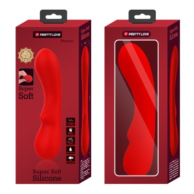 PRETTY LOVE - VIBRADOR RECARREGVEL PRESCOTT VERMELHO - D-238705 - Dona Pimenta