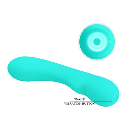 PRETTY LOVE - VIBRADOR RECARREGVEL PRESCOTT AQUA VERDE - D-238707 - Dona Pimenta