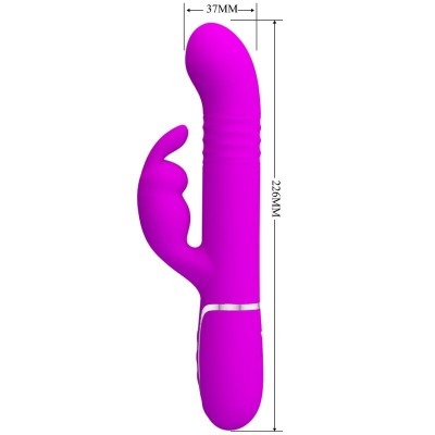 PRETTY LOVE - COALE COELHO VIBRADOR PÉROLAS VIOLETA - D-238770 - Dona Pimenta