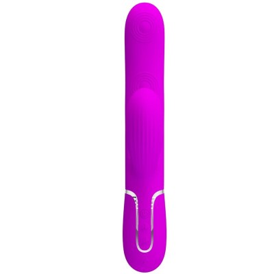 PRETTY LOVE - PERLITA MULTIFUNO 3 EM 1 VIBRADOR G-SPOT VIOLETA - D-238774 - Dona Pimenta