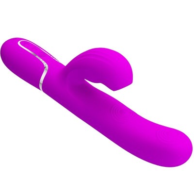 PRETTY LOVE - PERLITA MULTIFUNO 3 EM 1 VIBRADOR G-SPOT VIOLETA - D-238774 - Dona Pimenta