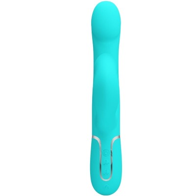 PRETTY LOVE - VIBRADOR COELHO PÉROLAS AQUA VERDE - D-238769 - Dona Pimenta