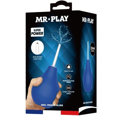 MR PLAY - PLUGUE ANAL DE CONTROLE REMOTO VIBRADOR PODEROSO PRETO - D-238782 - Dona Pimenta