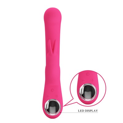 PRETTY LOVE - VIBRADOR DE COELHO LAMAR E PONTO G ROSA - D-237394 - Dona Pimenta