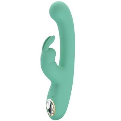 PRETTY LOVE - VIBRADOR DE COELHO LAMAR E PONTO G VERDE - D-237396 - Dona Pimenta