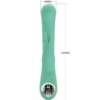 PRETTY LOVE - VIBRADOR DE COELHO LAMAR E PONTO G VERDE - D-237396 - Dona Pimenta