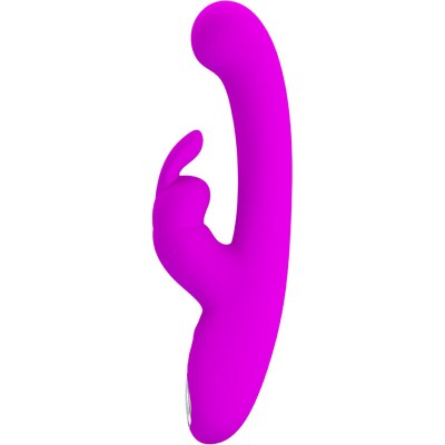 PRETTY LOVE - VIBRADOR DE COELHO LAMAR E PONTO G VIOLETA - D-237750 - Dona Pimenta