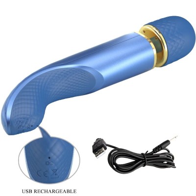 PRETTY LOVE - MASSAGER 7 MODOS DE VIBRAO AZUL - D-238725 - Dona Pimenta