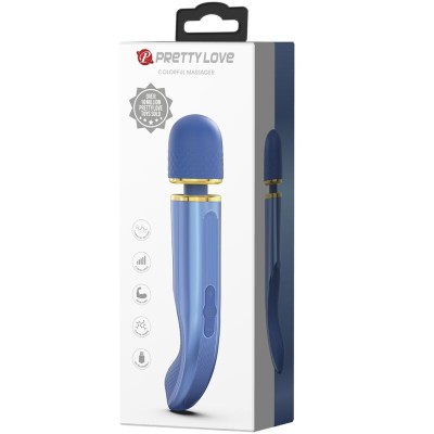 PRETTY LOVE - MASSAGER 7 MODOS DE VIBRAO AZUL - D-238725 - Dona Pimenta