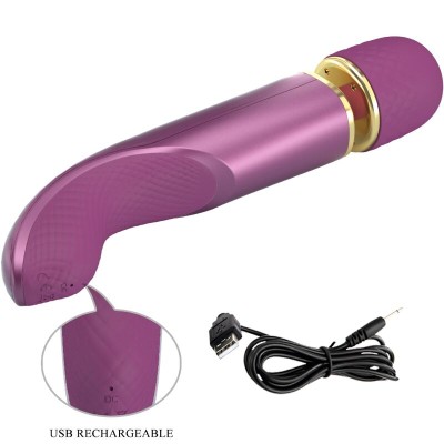 PRETTY LOVE - MASSAGER 7 MODOS DE VIBRAO ROXO - D-238726 - Dona Pimenta