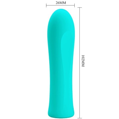 PRETTY LOVE - ALFREDA SUPER POWER VIBRADOR AQUA VERDE - D-238777 - Dona Pimenta