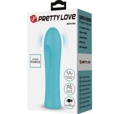 PRETTY LOVE - ALFREDA SUPER POWER VIBRADOR AQUA VERDE - D-238777 - Dona Pimenta