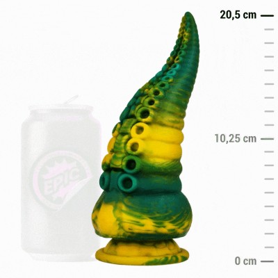 EPIC - DILDO TENTÁCULO VERDE CETUS TAMANHO GRANDE - D-239462 - Dona Pimenta