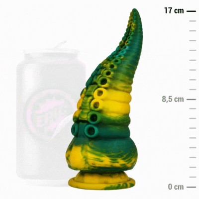 EPIC - DILDO TENTÁCULO VERDE CETUS TAMANHO PEQUENO - D-239463 - Dona Pimenta