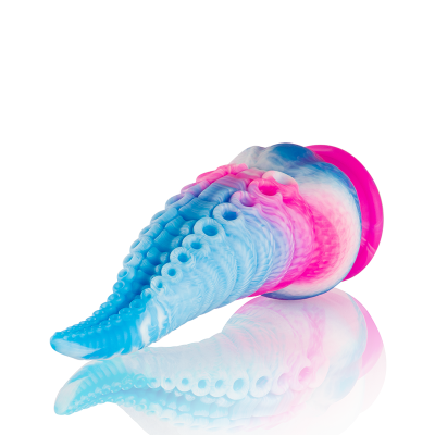 EPIC - DILDO DE TENTÁCULO AZUL SCYLLA TAMANHO PEQUENO - D-239465 - Dona Pimenta