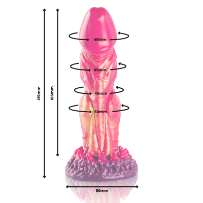 EPIC - CERBERUS DILDO FOGO MITOLÓGICO - D-239470 - Dona Pimenta