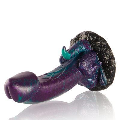 EPIC - BASILISK DILDO DUPLO ESCAMOSO PRAZER TAMANHO PEQUENO - D-239471 - Dona Pimenta