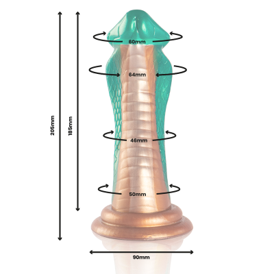 EPIC - PYTHON DILDO COBRA VERDE - D-239475 - Dona Pimenta