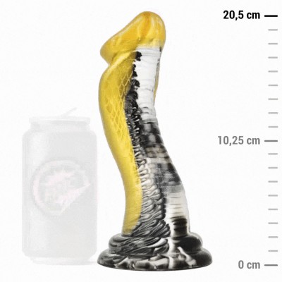 EPIC - DRAKON DILDO AMARELO COBRA - D-239476 - Dona Pimenta