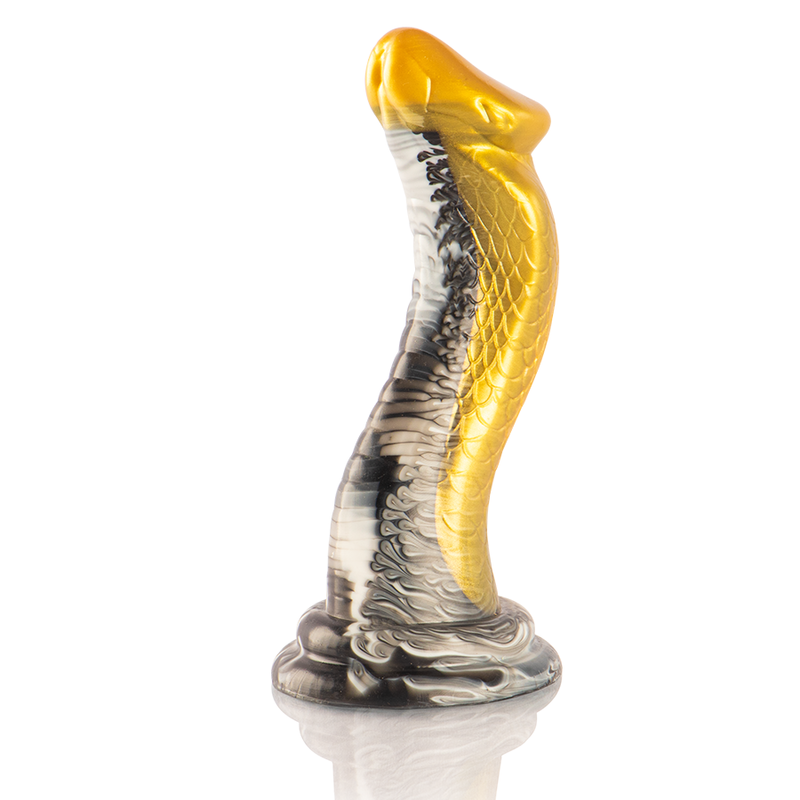 EPIC - DRAKON DILDO AMARELO COBRA - D-239476 - Dona Pimenta