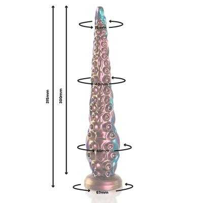 EPIC - CHARYBDIS FINE TENTCULO DILDO TAMANHO GRANDE - D-239480 - Dona Pimenta