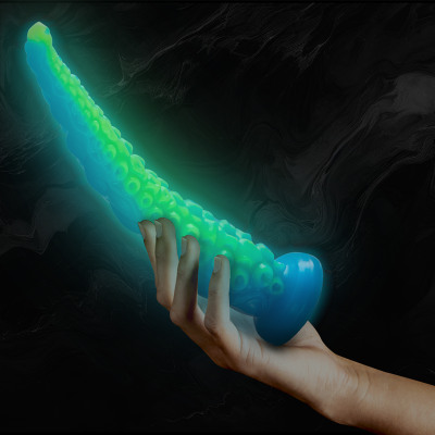 EPIC - SCYLLA FLUORESCENTE FINO TENTCULO DILDO TAMANHO GRANDE - D-239482 - Dona Pimenta