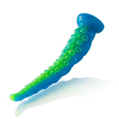 EPIC - SCYLLA FLUORESCENTE TENTCULO FINO DILDO TAMANHO PEQUENO - D-239483 - Dona Pimenta