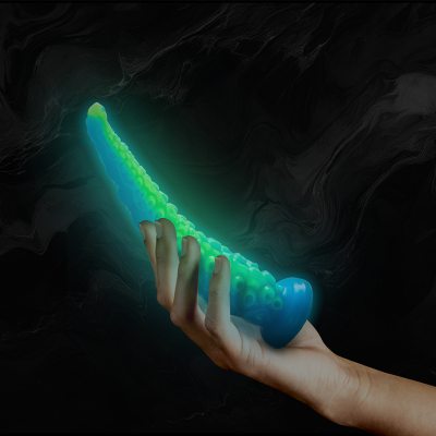 EPIC - SCYLLA FLUORESCENTE TENTCULO FINO DILDO TAMANHO PEQUENO - D-239483 - Dona Pimenta