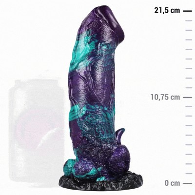 EPIC - DILDO BASILISCO DUPLO ESCAMOSO PRAZER TAMANHO GRANDE - D-239484 - Dona Pimenta