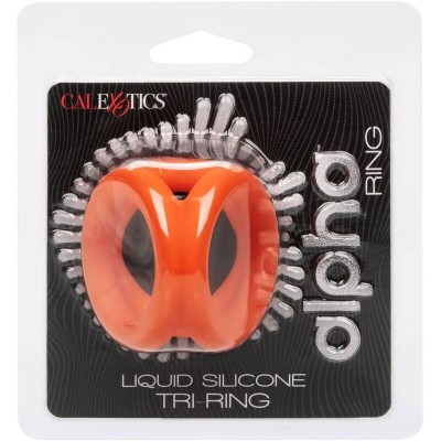 CALIFORNIA EXOTICS - ALPHA LARANJA TRI-RING - D-239232 - Dona Pimenta