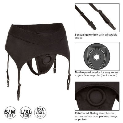 CALEX BOUNDLESS THONG COM GARTER L / XL - D-228510 - Dona Pimenta