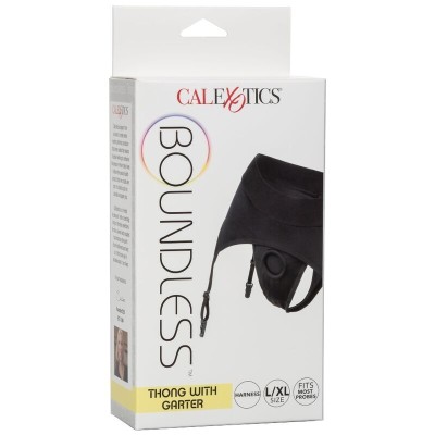 CALEX BOUNDLESS THONG COM GARTER L / XL - D-228510 - Dona Pimenta