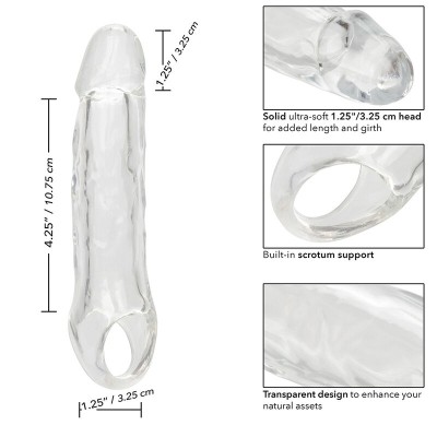 CALIFORNIA EXOTICS - PERFORMANCE MAXX CLEAR EXTENSION 5,5 TRANSPARENTE - D-239414 - Dona Pimenta