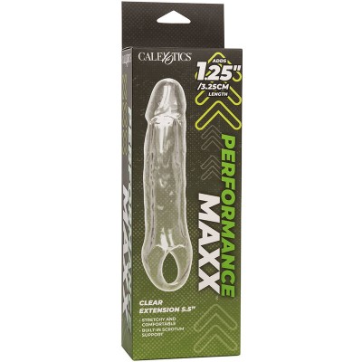 CALIFORNIA EXOTICS - PERFORMANCE MAXX CLEAR EXTENSION 5,5 TRANSPARENTE - D-239414 - Dona Pimenta