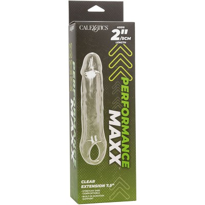 CALIFORNIA EXOTICS - PERFORMANCE MAXX CLEAR EXTENSION 7,5 TRANSPARENTE - D-239416 - Dona Pimenta