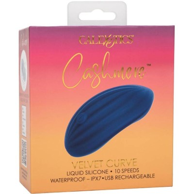 CALIFORNIA EXOTICS - CASHMERE VELVET CURVE AZUL - D-239241 - Dona Pimenta